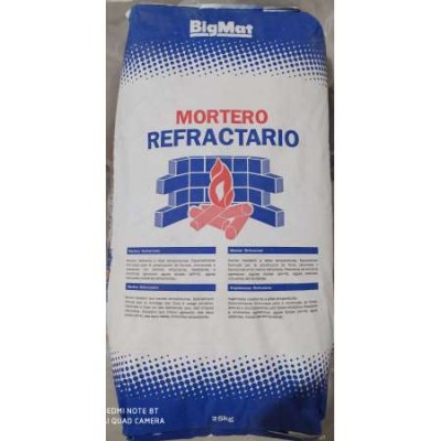 MORTERO REFRACTARIO BIGMAT...
