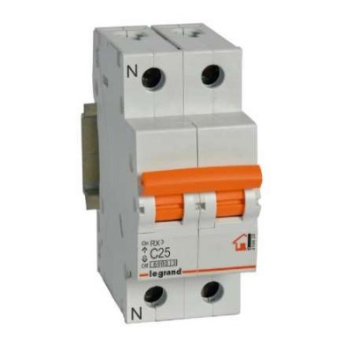 MAGNETOTÉRMICO RX3 P+N 25A GP
