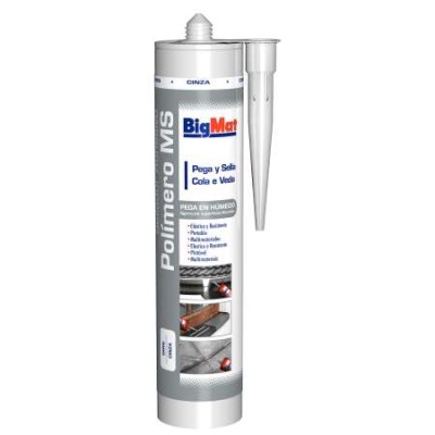 POLIMERO MS BIGMAT GRIS 280ml