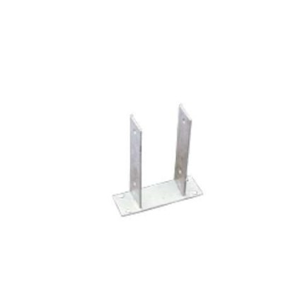 SOPORTE POSTE U FIJAR 7x7x21cm