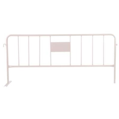 VALLA 2,3m BLANCA CON PLACA