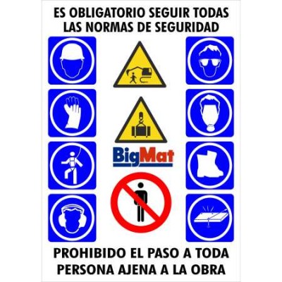 CARTEL MULTISEÑAL 100x70...