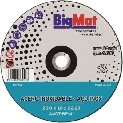 DISCO INOX BIGMAT A46TZ...