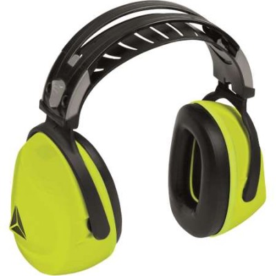 CASCO ANTIRUIDO AMARILLO FLUOR